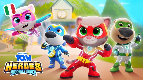 Talking Tom Heroes: Super Amici Programma